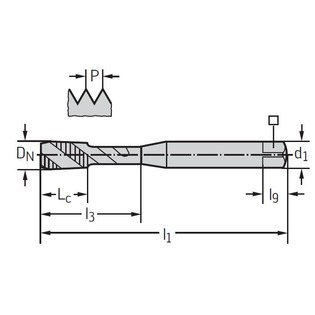 M20513 taraud pour inox